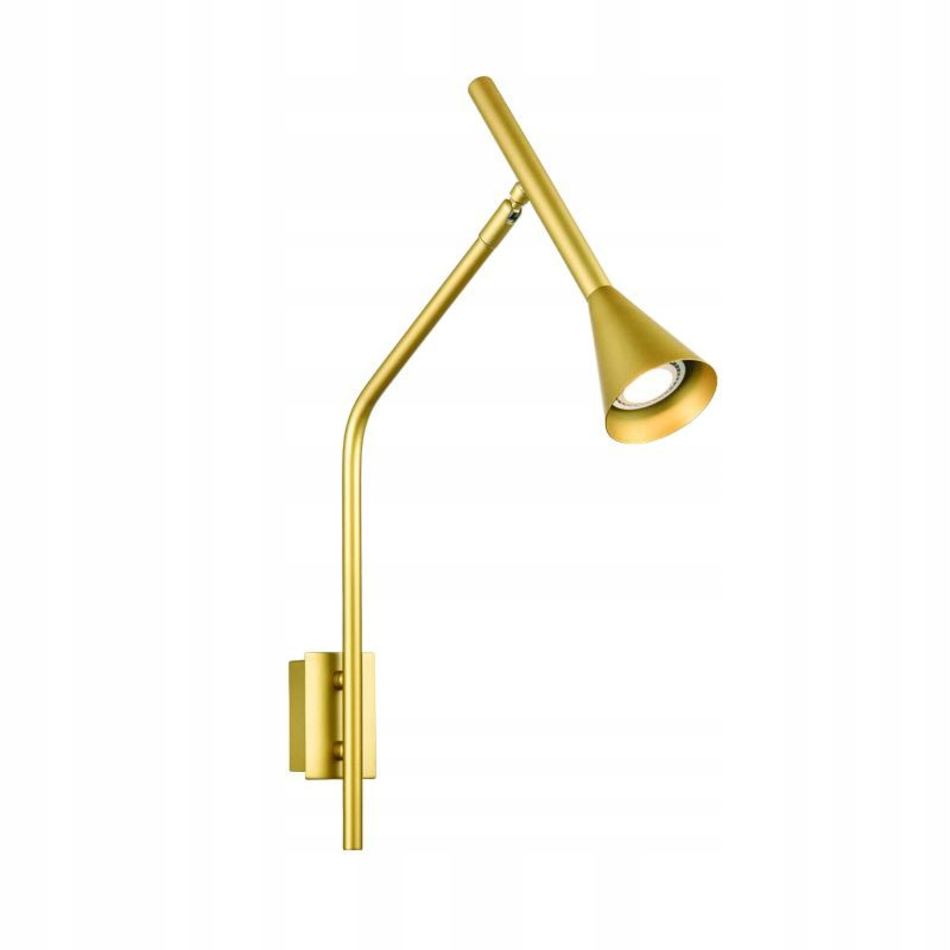 Aca Lighting nástenné svietidlo 1XGU10 Clouzot zlatá kov IP20 40X52X8CM YL22