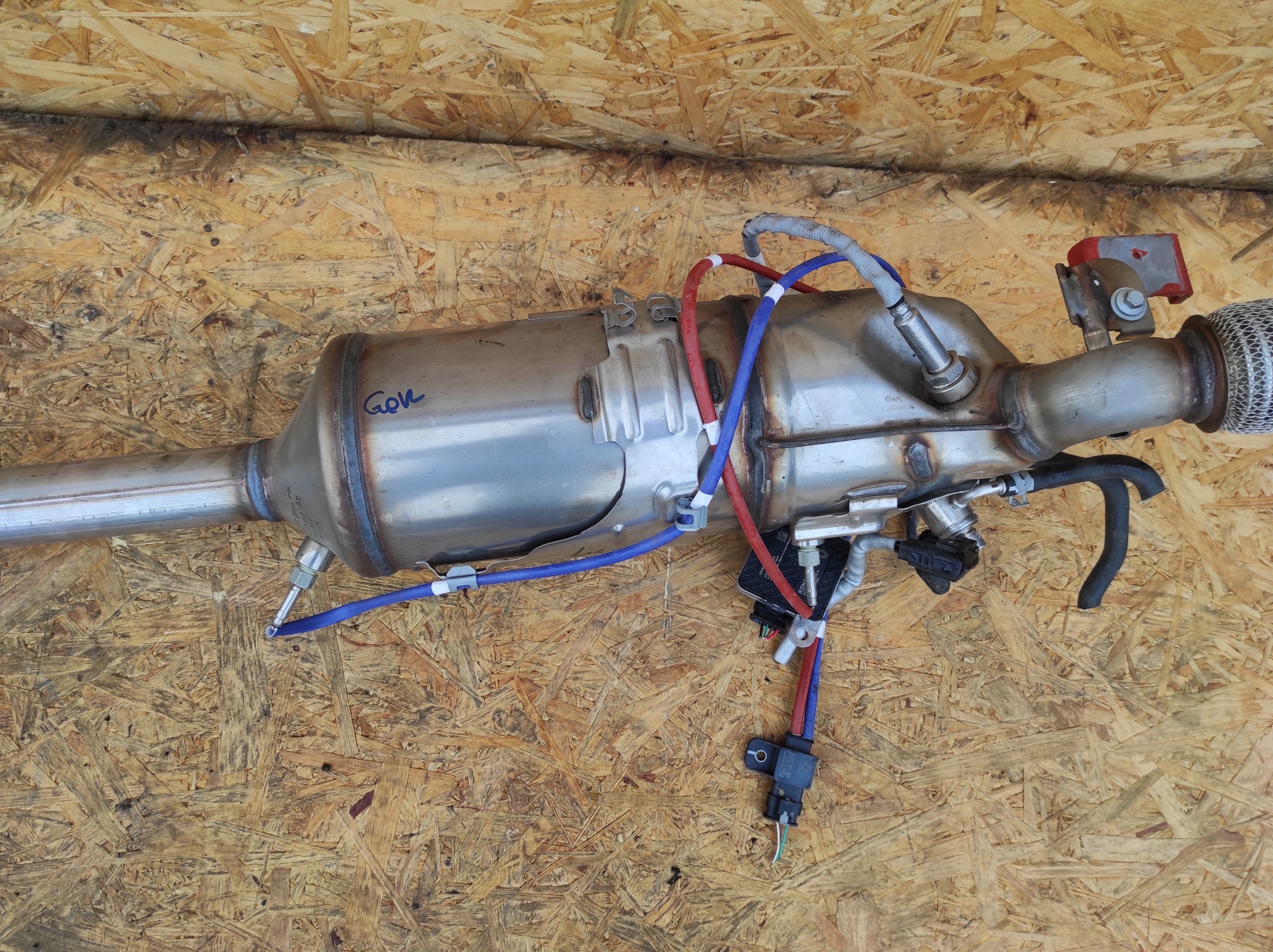 фильтр твердых частиц DPF выхлоп renault EXPRESS 1.5 208029711R