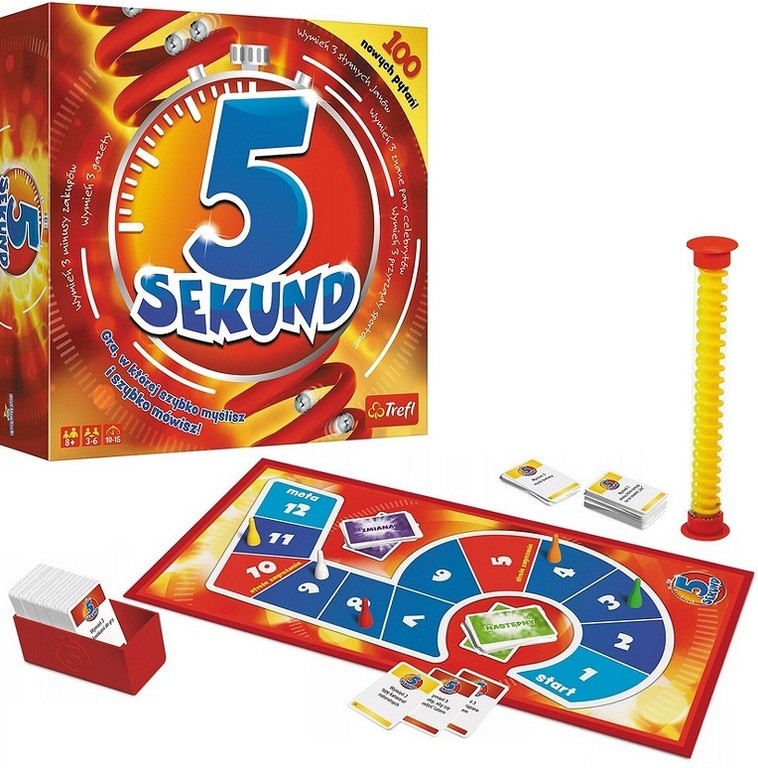 TREFL GRA RODZINNA 5 SEKUND 100 NOWYCH PYTAŃ 2019