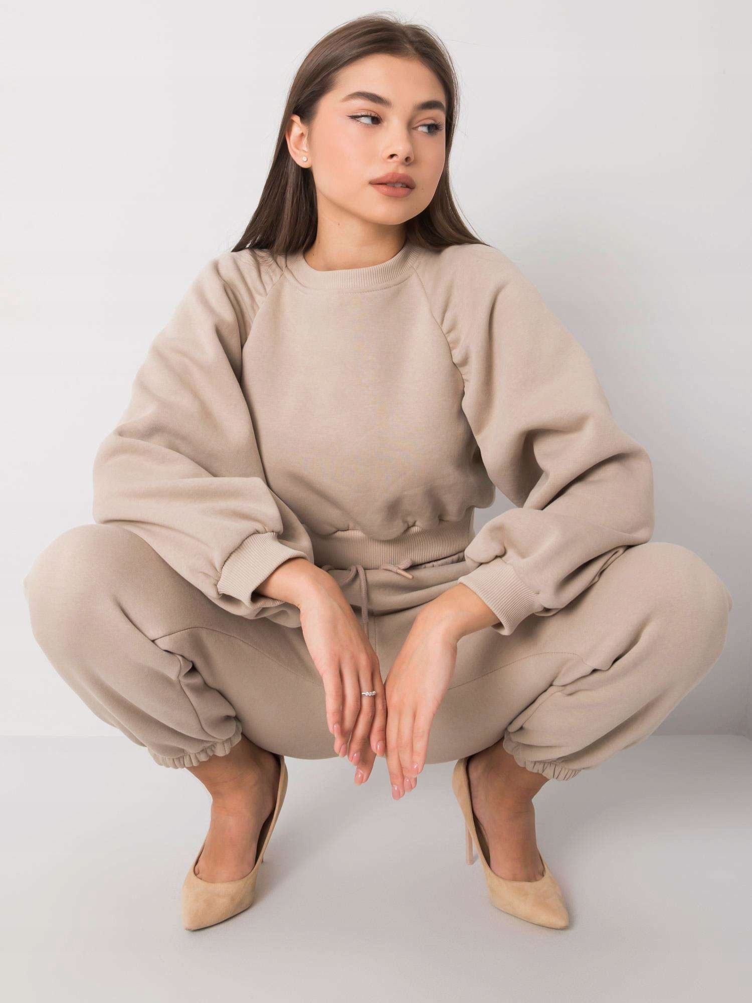 Damski Komplet Dresowy spodnie bluza - L/XL Marka Rue Paris