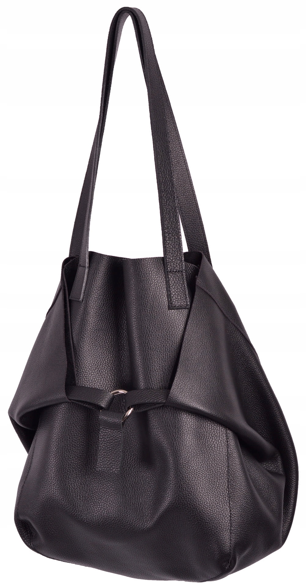 TORBA SKÓRZANA DUŻY SHOPPER WOREK SKÓRY POJEMNY