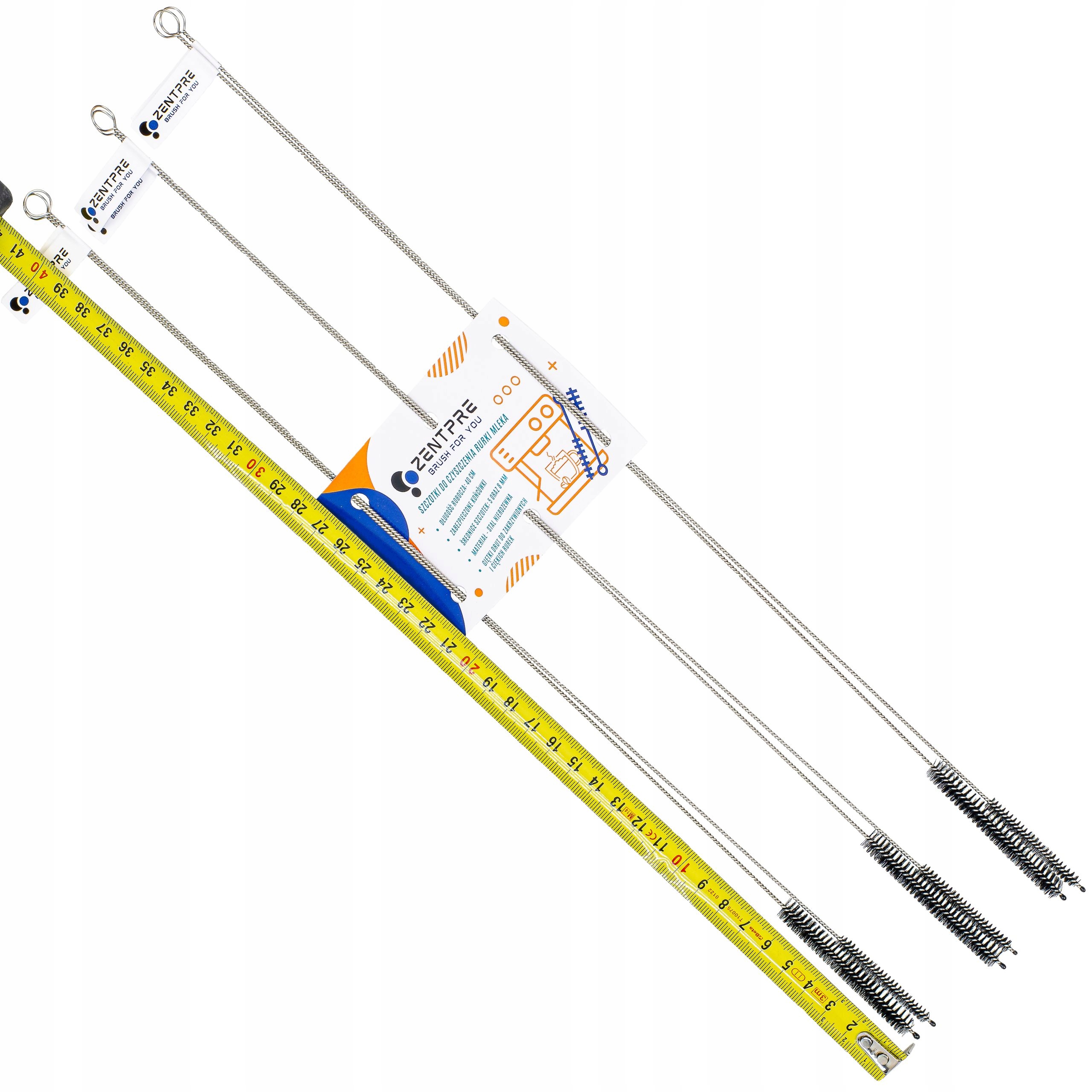 SZCZOTKI CZYSZCZENIE PRZEWODU MLECZNEGO EKSPRESU RURKI WĘŻYKA MLEKA Marka Inna