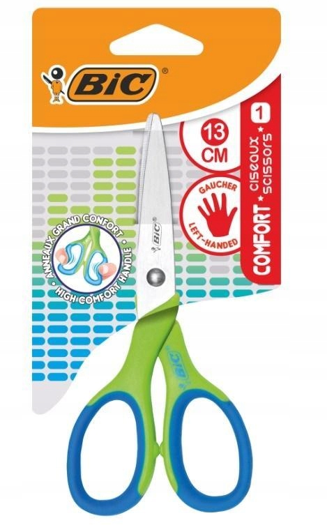 NOŻYCZKI COMFORT L 13CM BIC, BIC