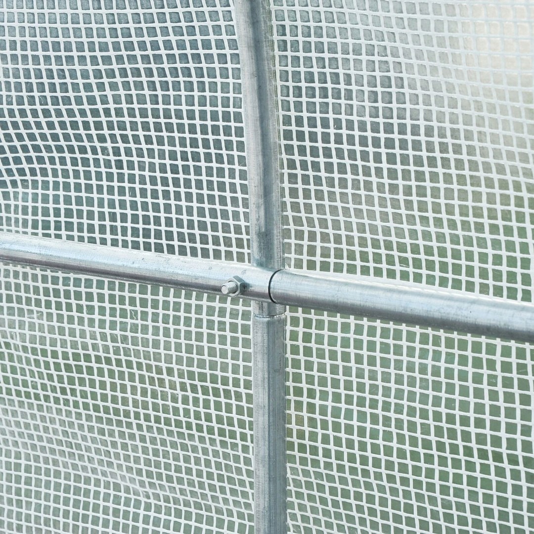 FOLIA ZAMIENNA NA TUNEL OGRODOWY FOLIOWY TF02W 2x2 m2 BIAŁY WYTRZYMAŁA Szerokość produktu 200 cm