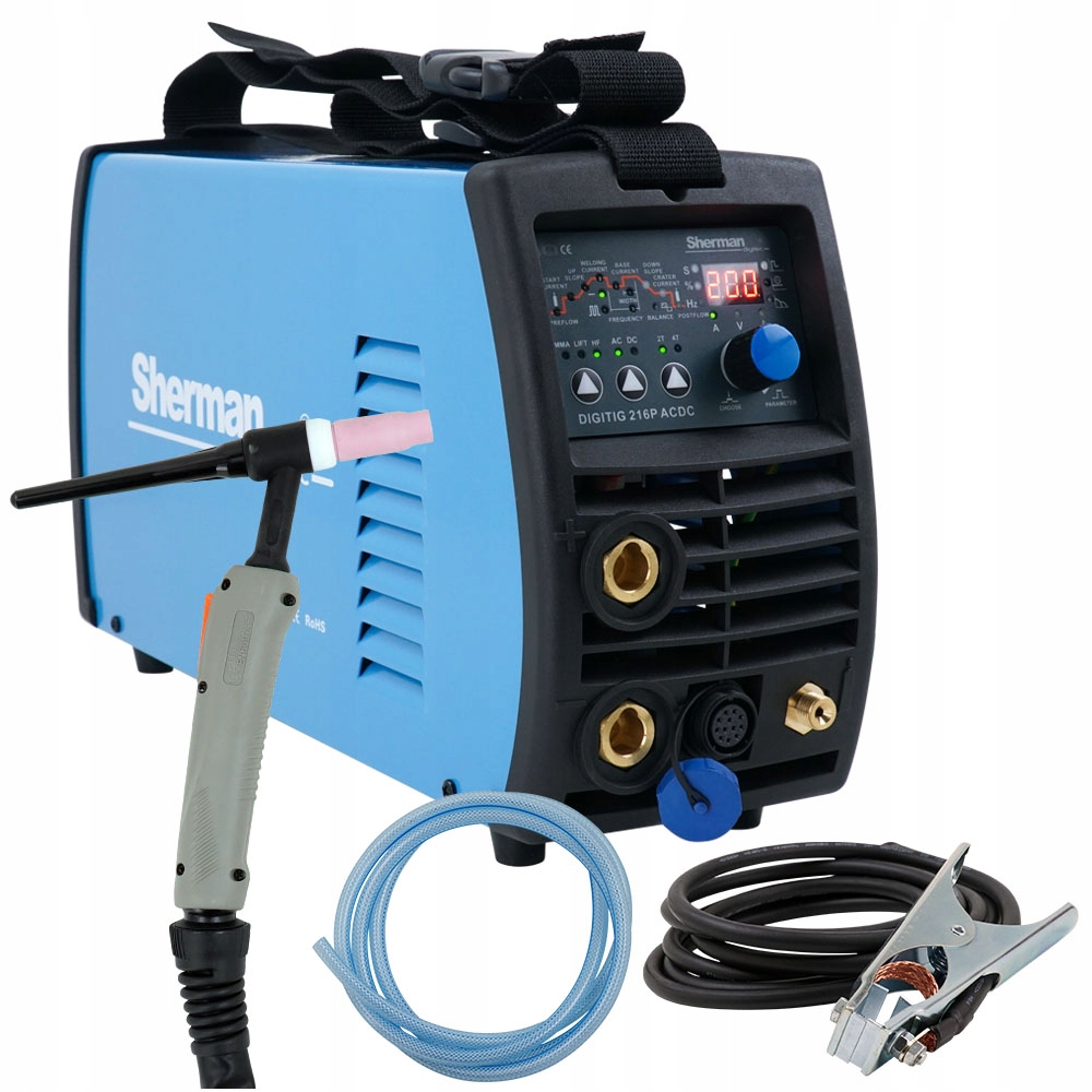 

Spawarka Tig Ac DC 200 Hf Puls Mma 200A 230V