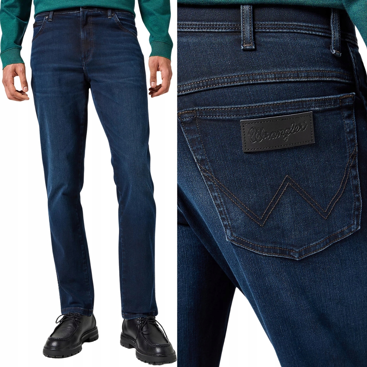 Wrangler Texas Slim Rodeo Free To Stretch pohodlné kalhoty W32 L32