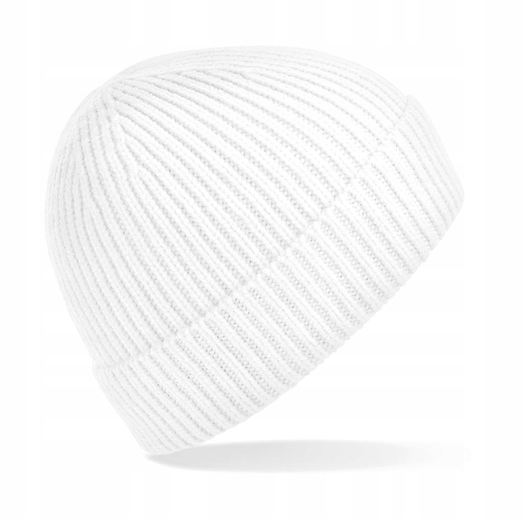 

Prążkowana Czapka Engineered Knit Benie White