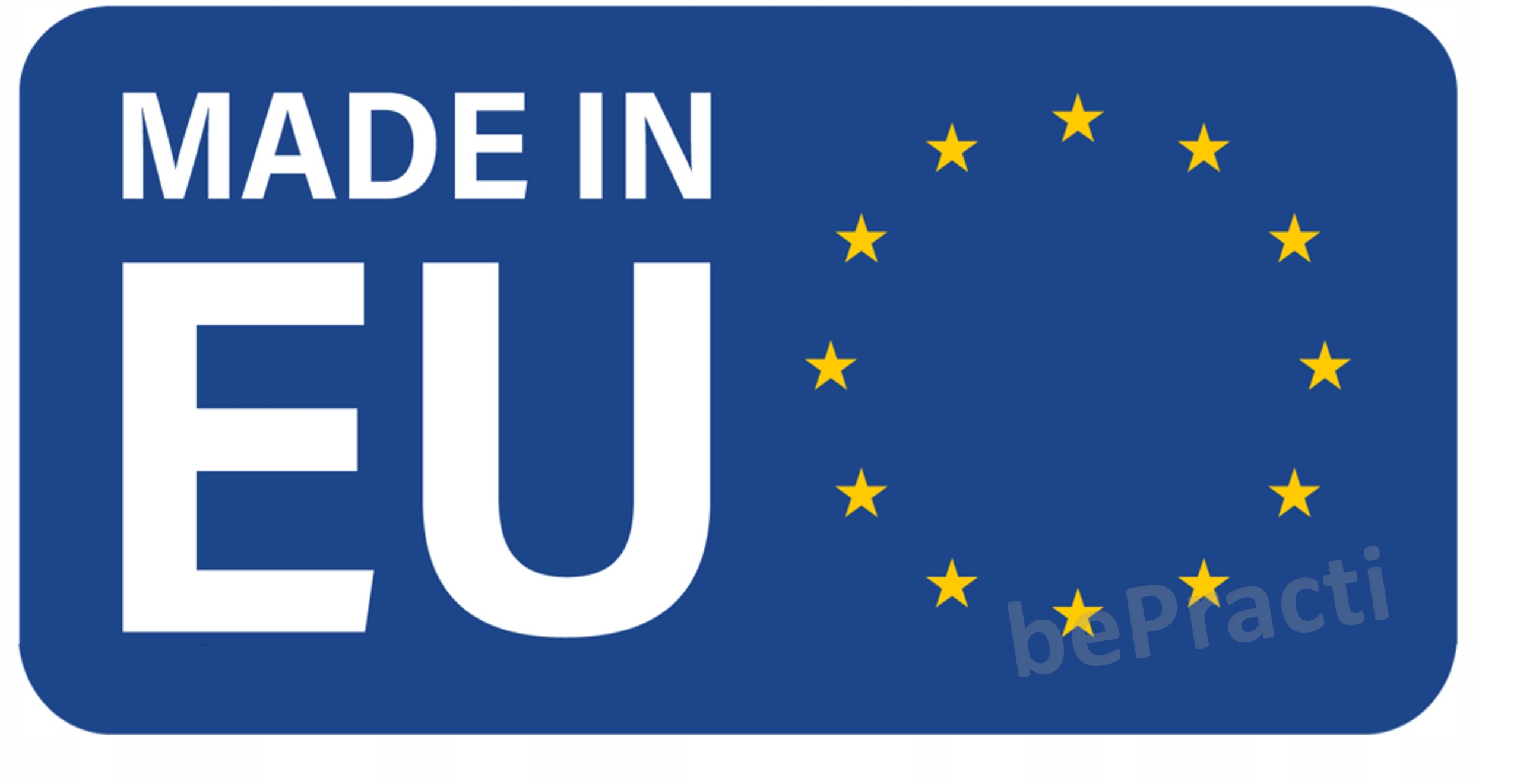 bePracti Odbojnik odbój stoper transparenty samoprzylepny wyprdukowany w EU Rodzaj przyklejany