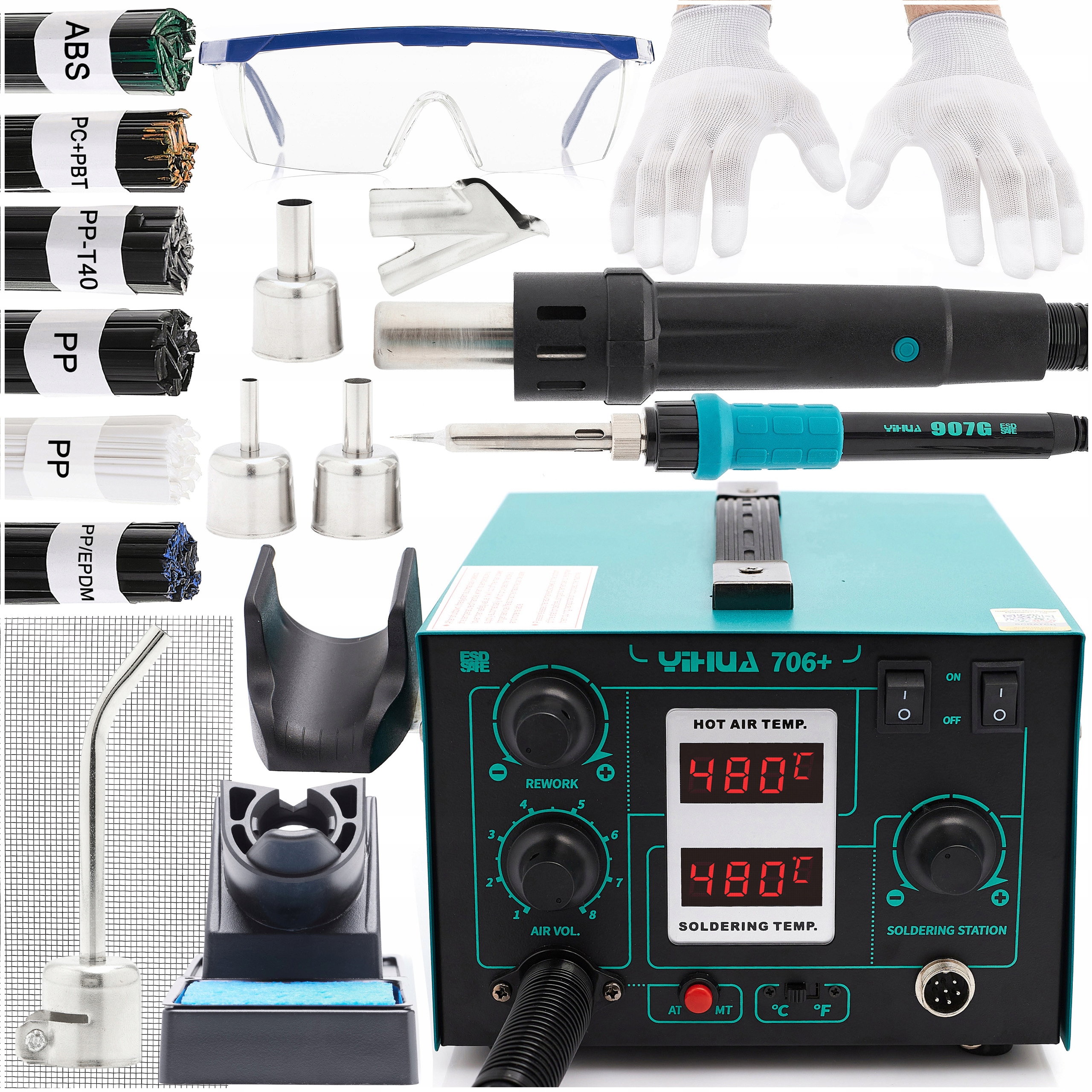 Svařovací Stroj Na Plasty Set Pájecí Stanice Svařovací Stroj Na Plasty Hq