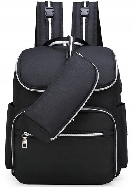 PLECAK USB PODRÓŻNY DO WÓZKA ORGANIZER DLA MAMY Marka inny