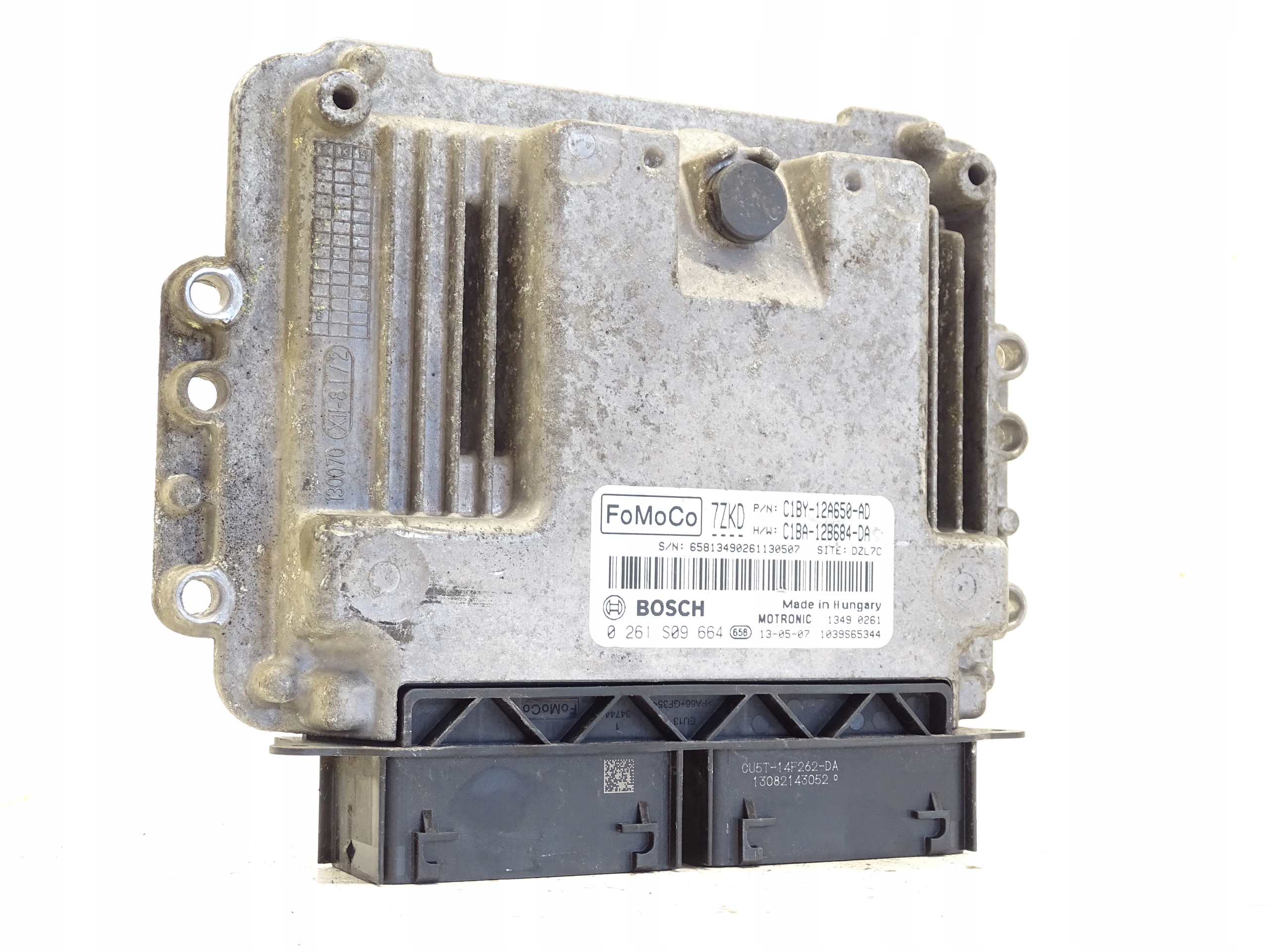 computer control unit of the engine FORD FIESTA MK7 C1BY-12A650-AD
