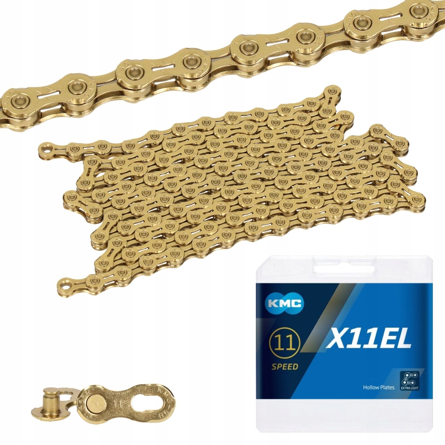 

Kmc X11EL Łańcuch 11s Ti-N Zł + spinka