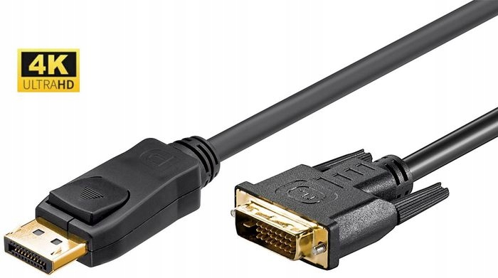 Kabel DisplayPort 1.2 - DVI-D (24+1) 4K 5m