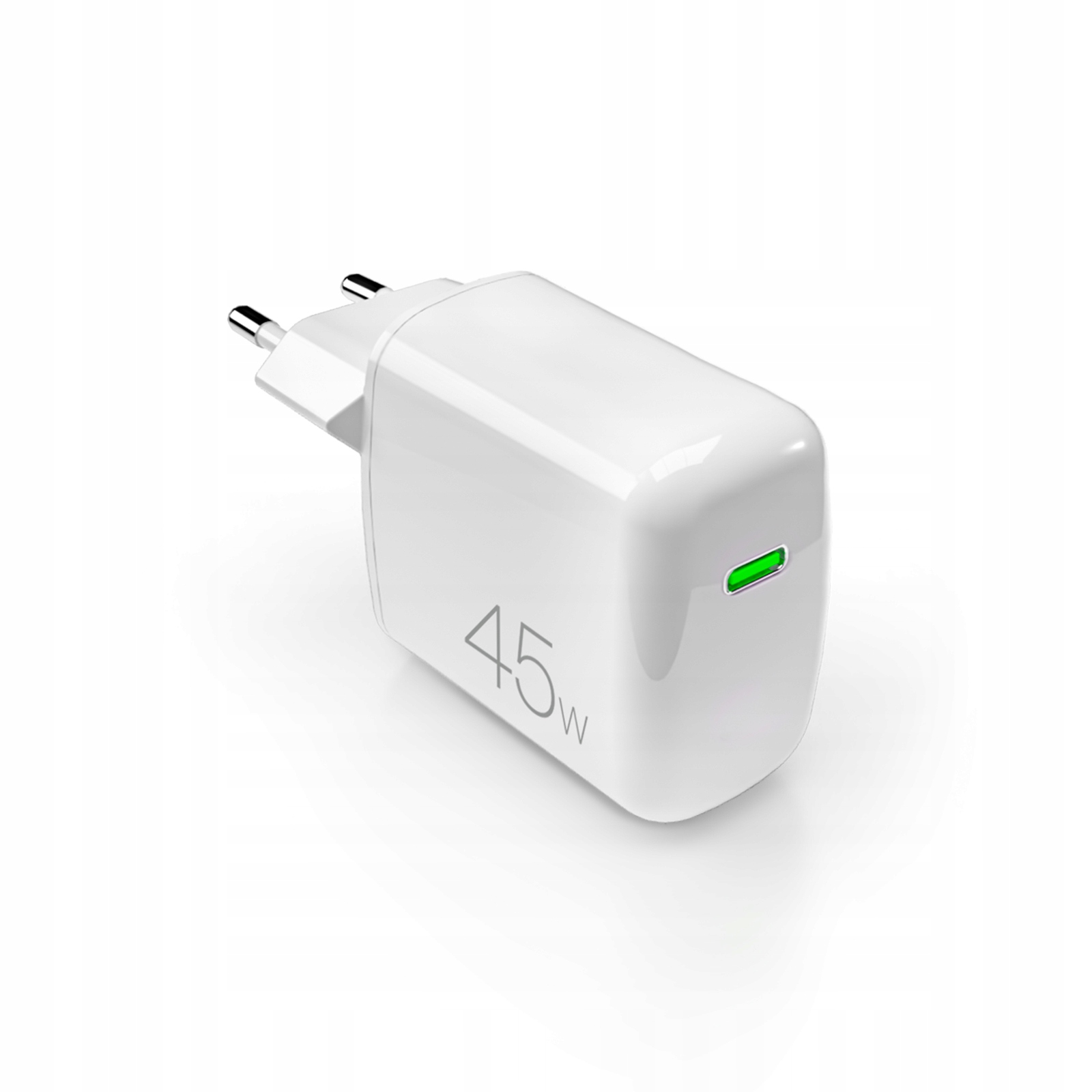 Nabíjačka sieťová Usb-c Pd GaN 45W biela