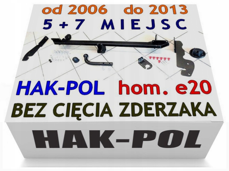 

Hak Holowniczy Citroen C4 Picasso+grand 2006-2013