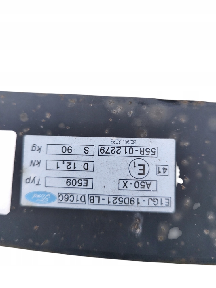 HAK HOLOWNICZY FORD S-MAX MK2 GALAXY MK4 Rodzaj kuli Stała