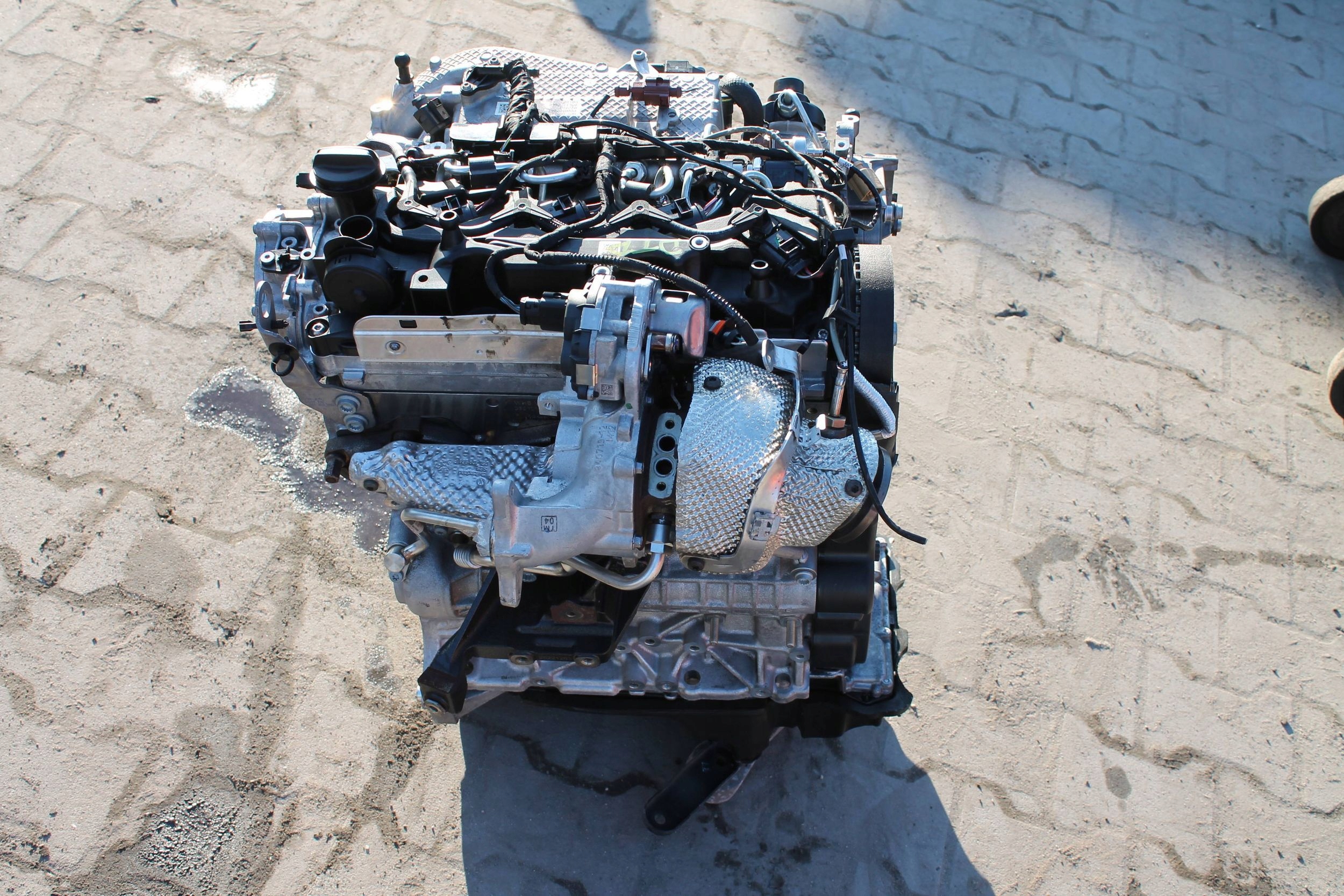 engine complete AUDI 2,0 TDI DTP 7 TYSKM