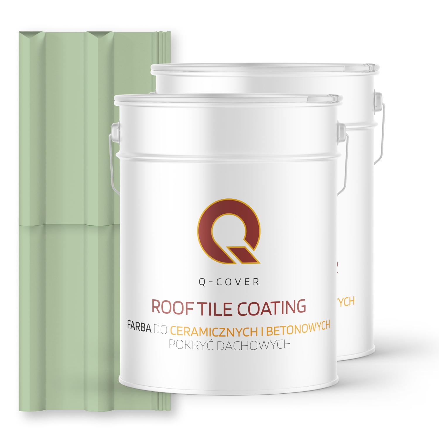 Farba Na Keramické Strechy Podklad Zelená Pastelová Ral 6019 74 m2 Polomatná