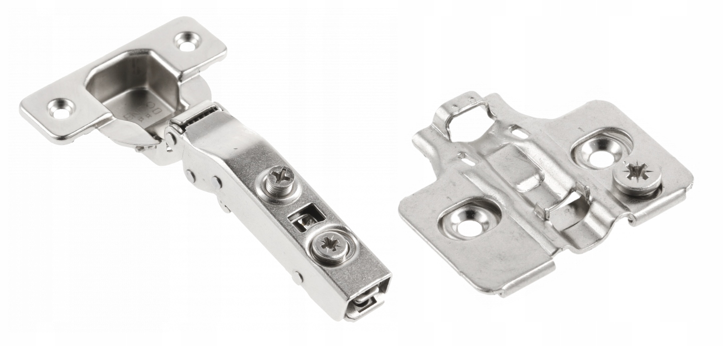 ZAWIAS MEBLOWY NAKŁADANY DOMYK SILENTO PRO GTV