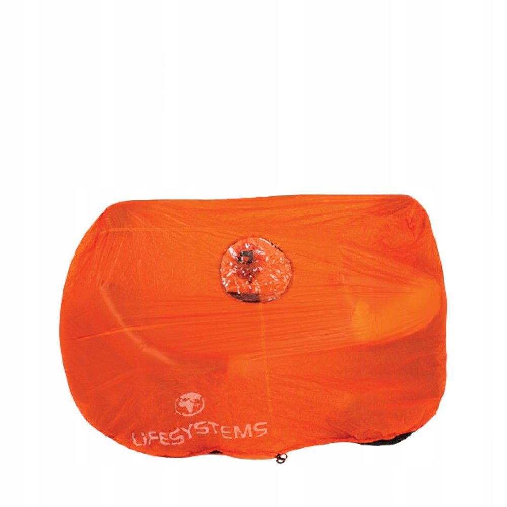 Lifesystems Plachta pro kempování Survival Shelter 2Os oranžová