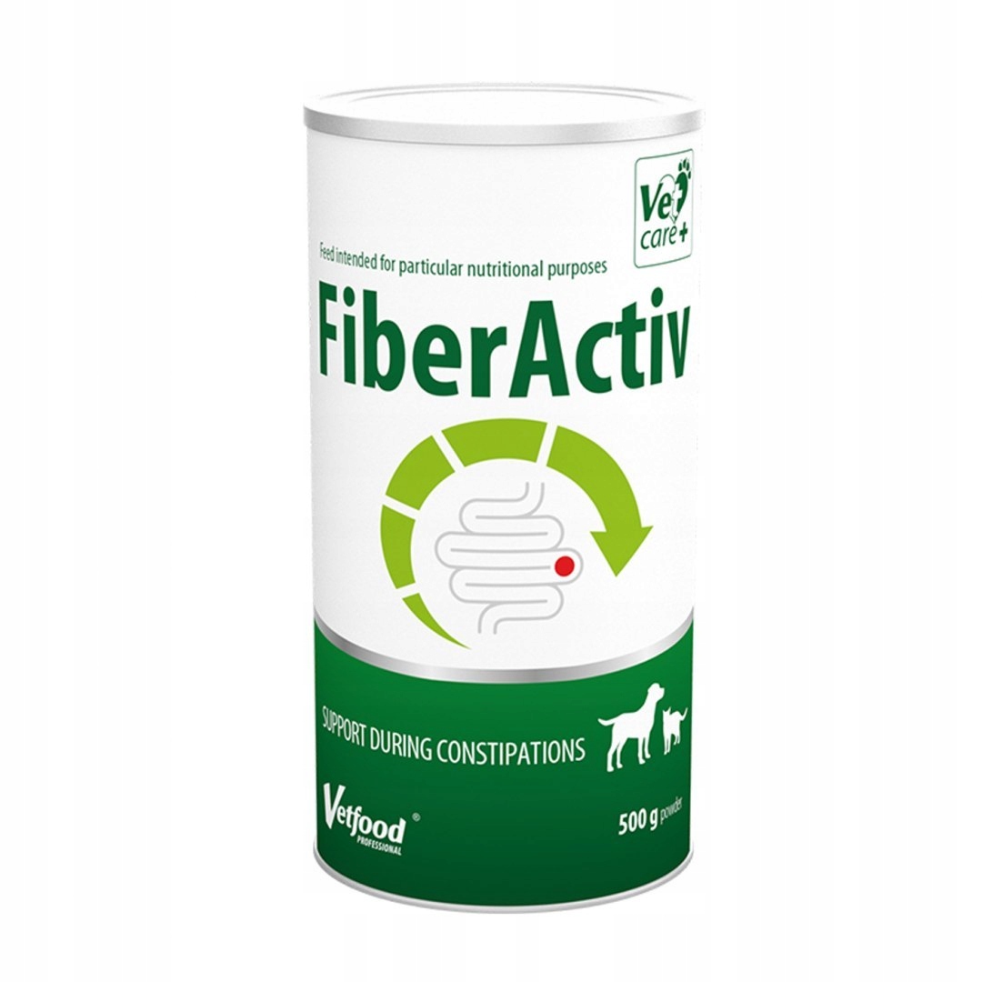 VetFood FiberActiv 500 g – proti zácpě *