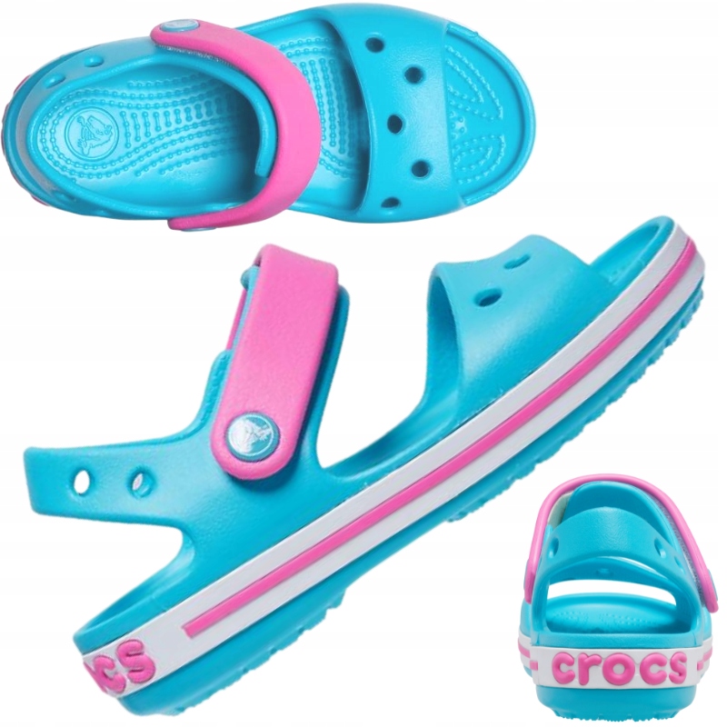 

Sandałki Buty Dziewczęce Crocs Crocband Na Lato