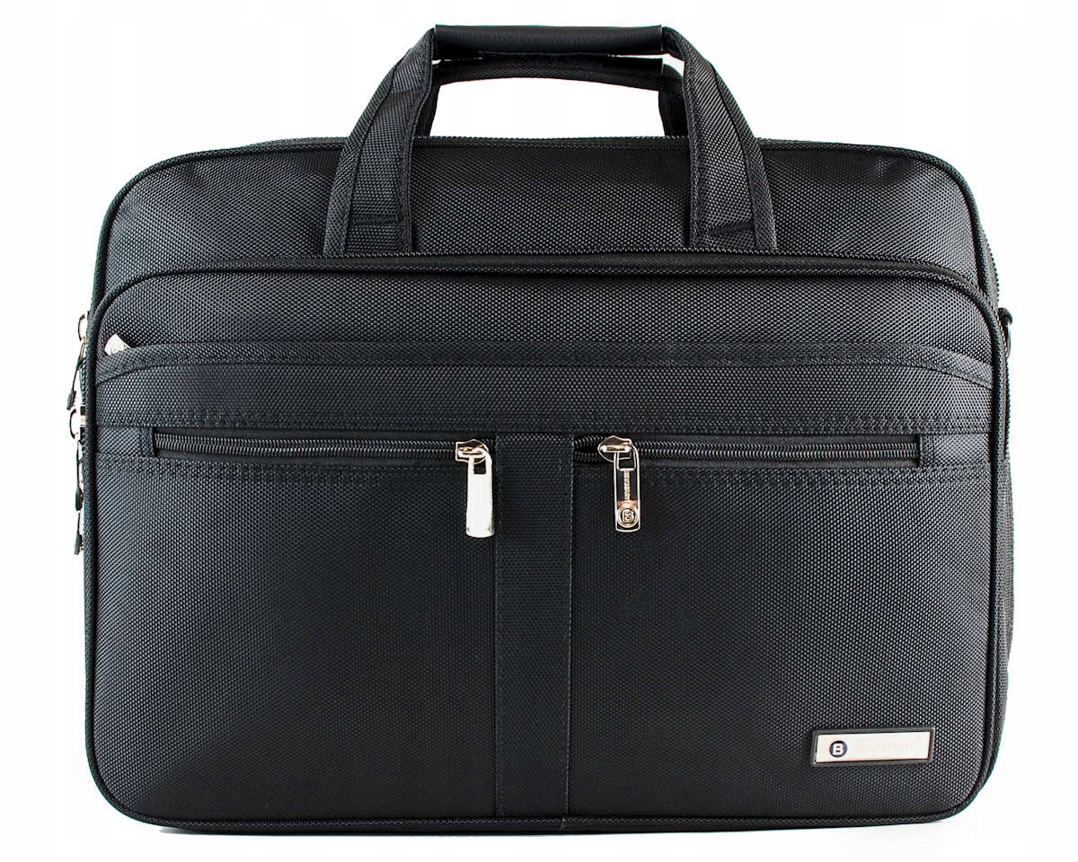 TORBA MĘSKA TECZKA NA LAPTOP BIZNESOWA A4 Pojemność 18 l