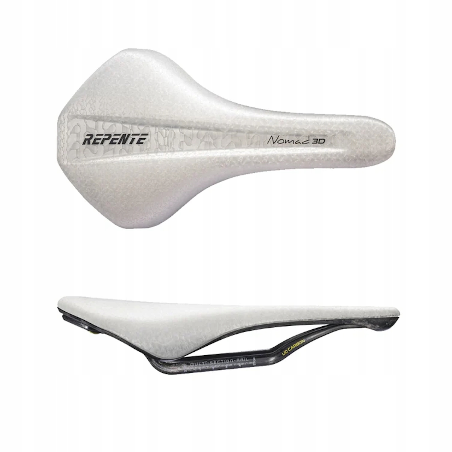 Sedlo na kolo Repente Nomad 3D Am Carbon Translucent