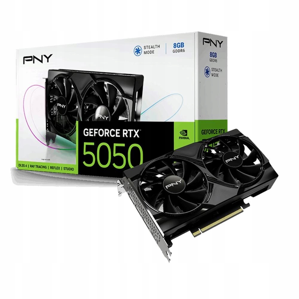 Pny Vga Nvidia GeForce Rtx 5050 8GB Dual Fan, Rtx 5050, 8GB GDDR6, …