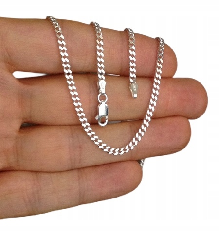 Łańcuszek SREBRNY 925 pancerka GRUBY (na prezent) Kod producenta Męski Srebrny Łańcuch Szeroki Gruby 50cm