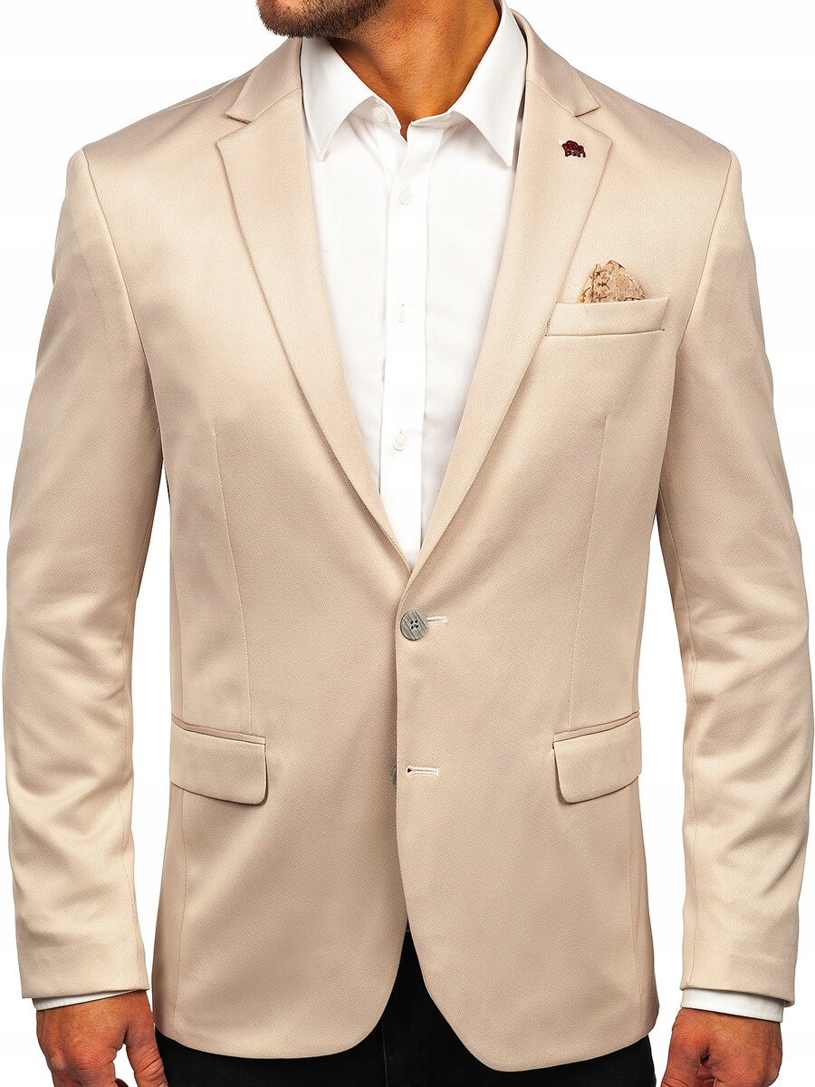 Sako Casual Béžové 022 DENLEY_L/52
