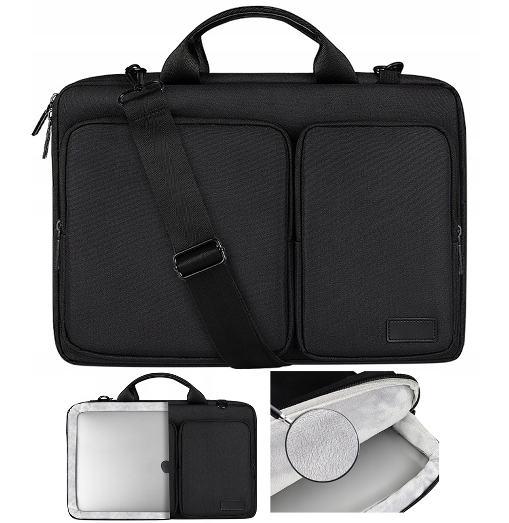 ETUI POKROWIEC DO LAPTOPÓW 15 16 CALI TORBA NA RAMIĘ AKTÓWKA NOVAZA