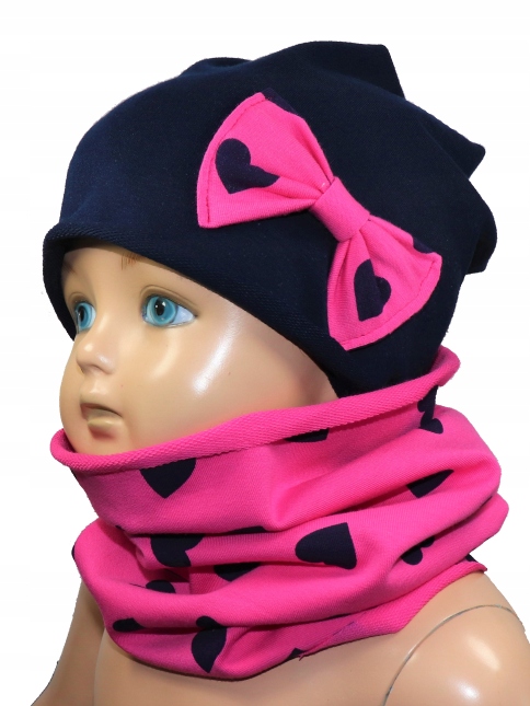 

Czapka i Komin Komplet Pojedynczy 40-52