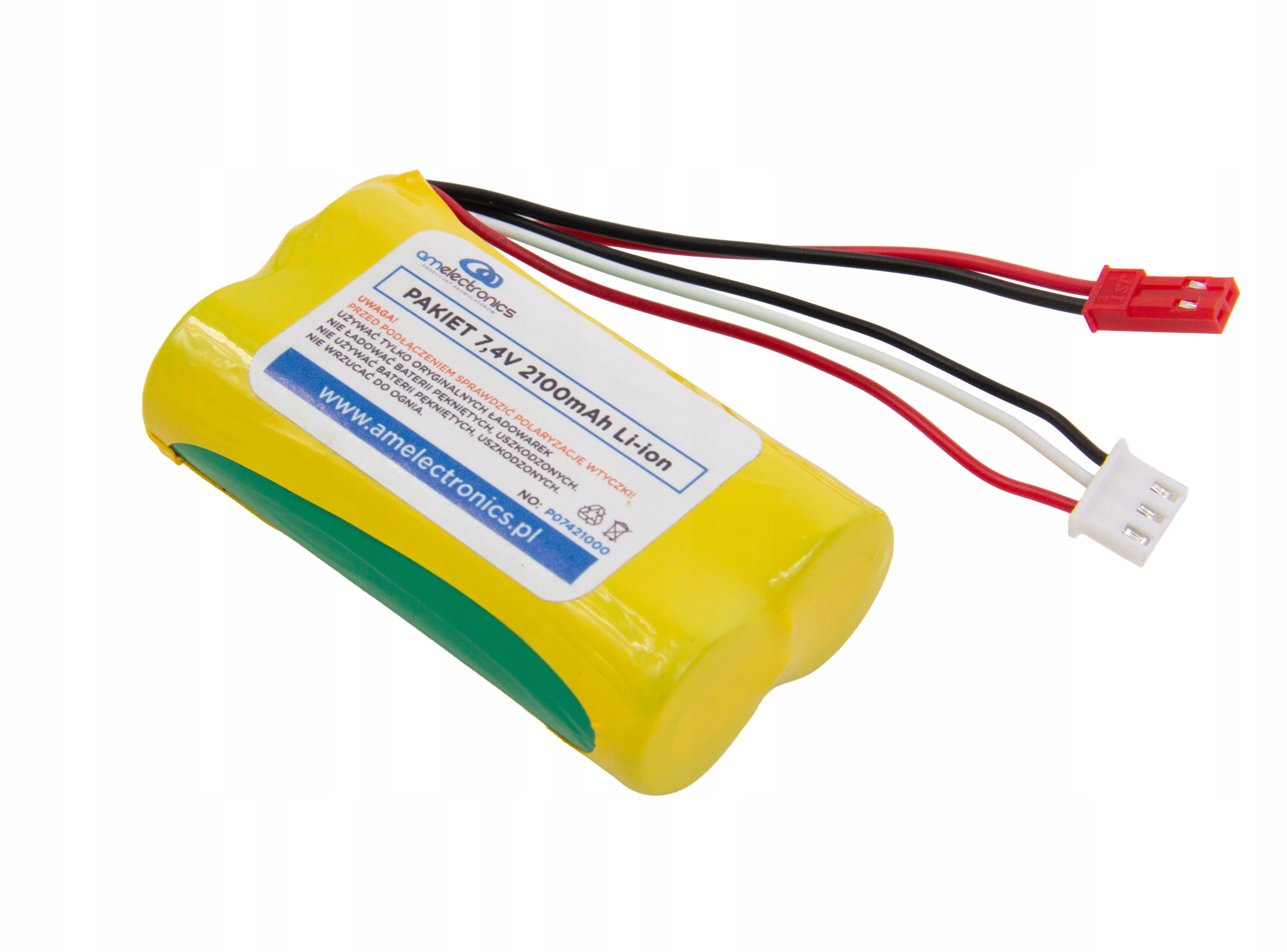 Akumulátor Baterie pro Wltoys 7,4V 2100mAh (3181)