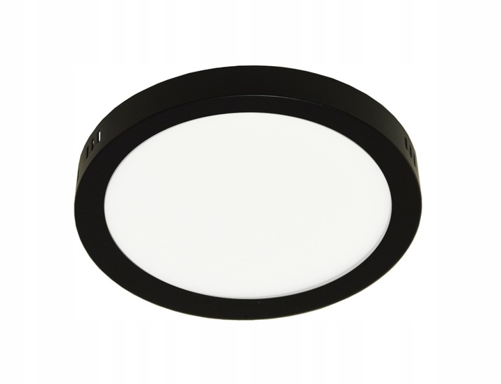 

Panel plafon oprawa Led Natynkowy 12W Czarny