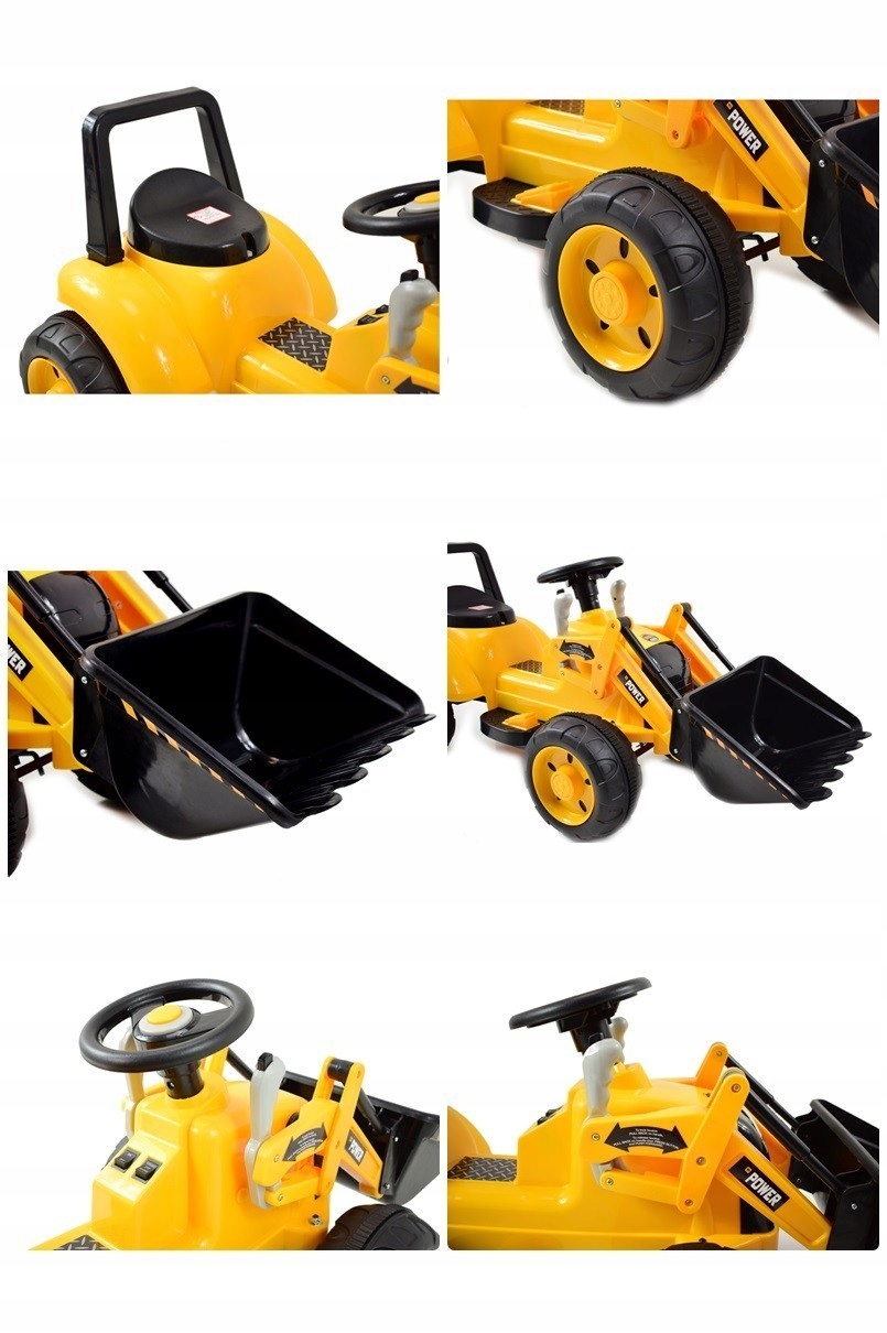 ŁADOWARKA LOADER SPYCHACH BUDOWLANY NOWOŚĆ TR1605 Marka Super-toys