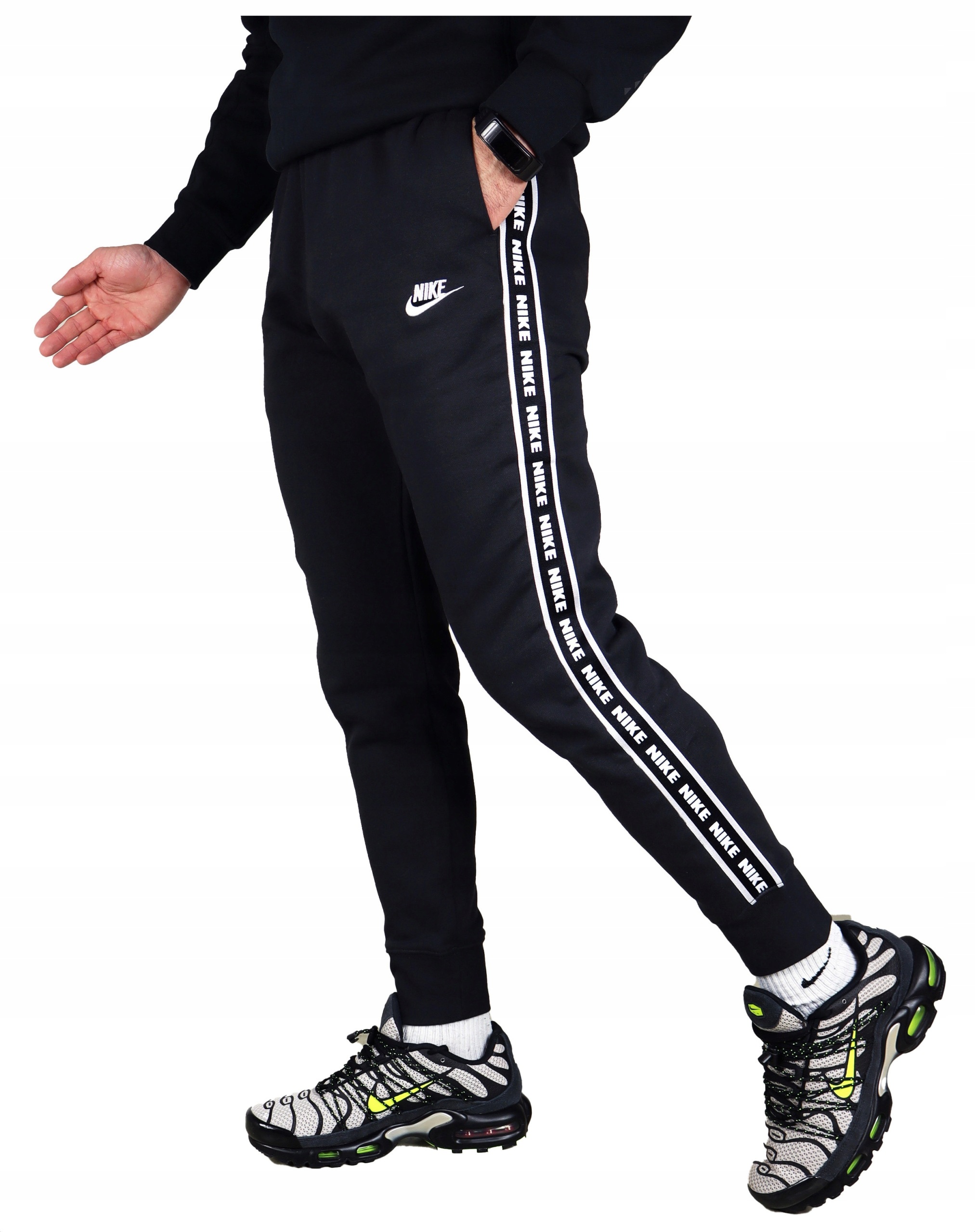 Nike Teplé teplákové kalhoty Bavlna Fleece jogger pánské zimní tepláky