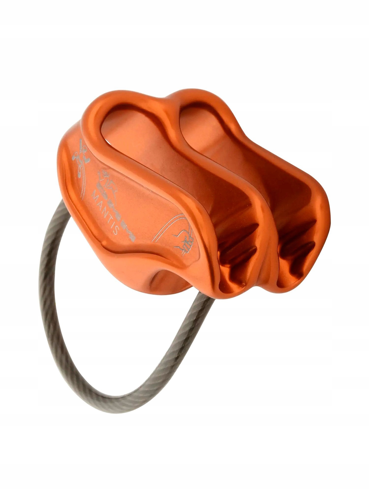 Przyrząd asekuracyjno-zjazdowy DMM Mantis orange