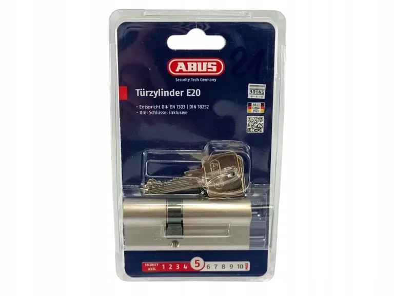 Vložka Do Zámku Abus E20 30/45 3 Klíče