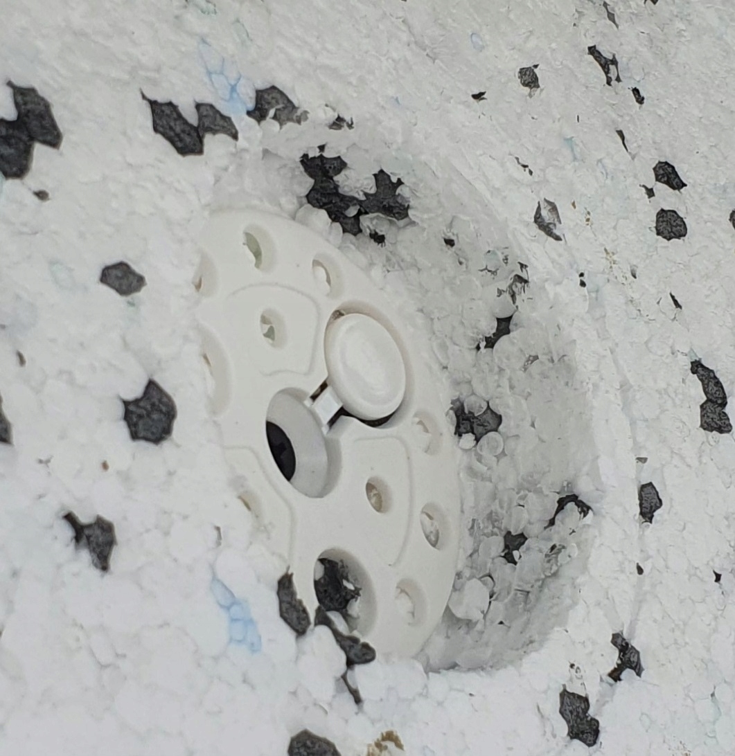 TALERZYK DOCISKOWY DO STYROPIANU TALERZYKI KRĄŻKI Szerokość 0.06 m