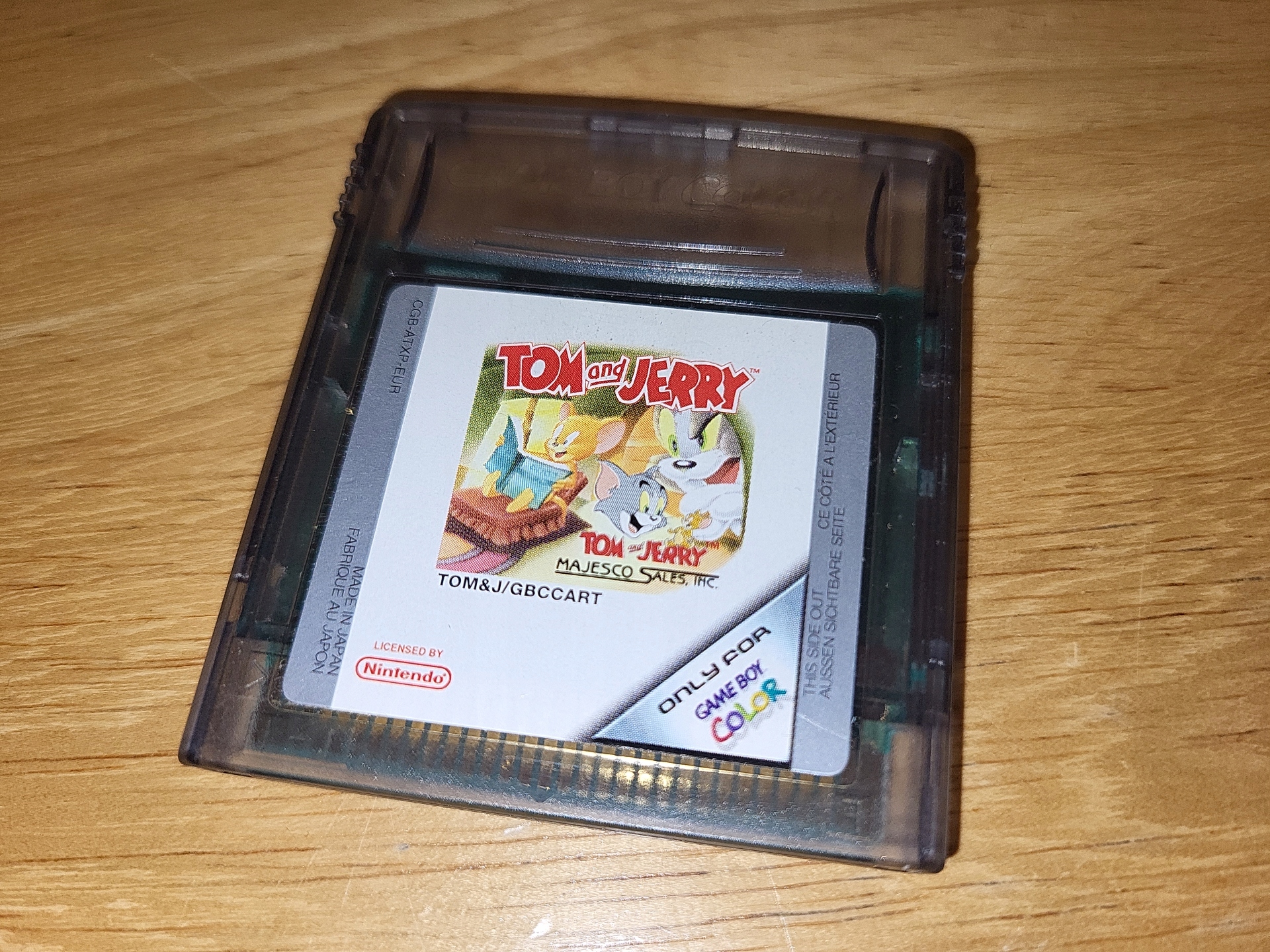 TOM AND JERRY - GAME BOY COLOR GBC ORYGINAŁ!