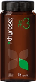 THYROSET 3x45 kaps. Norsa Pharma Marka Norsa Pharma