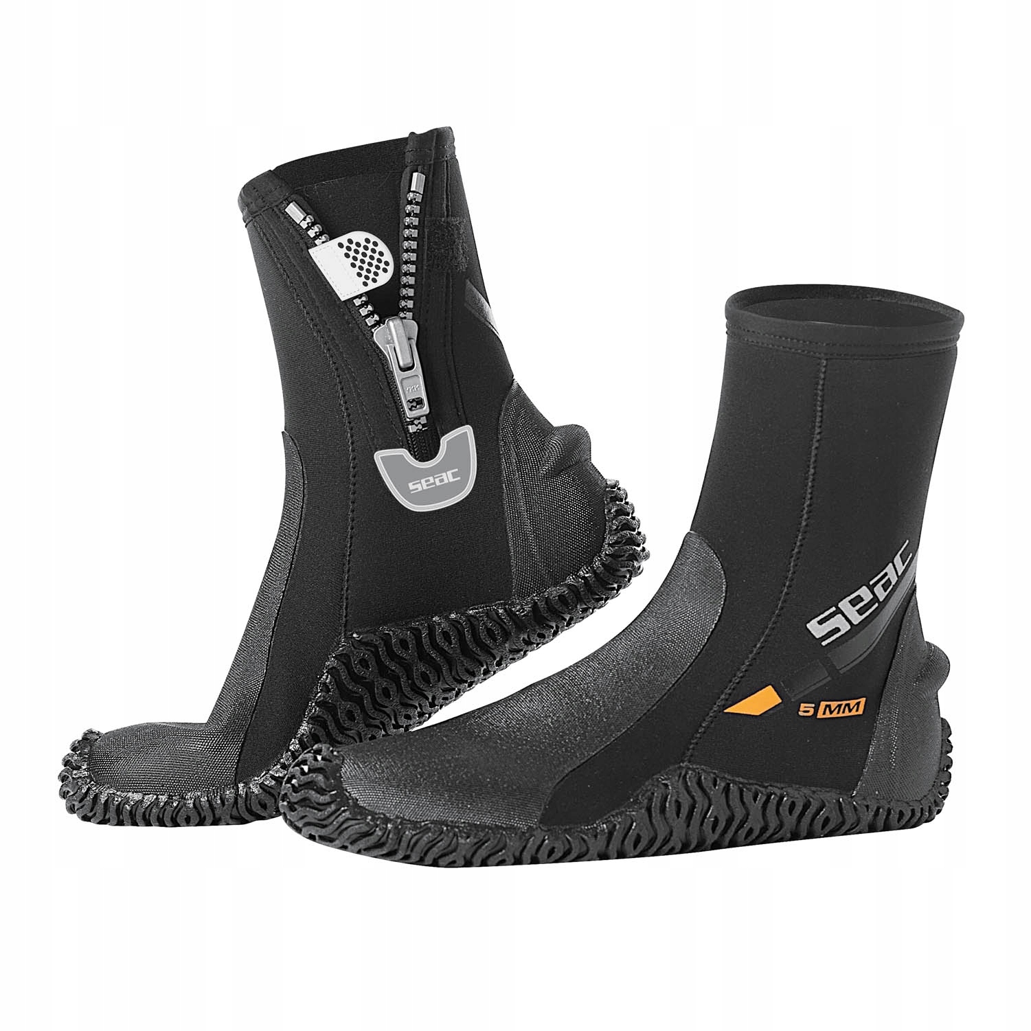 Neoprenové boty na potápění a otužování Seac Basic Hd 5 mm velikost S 38-39