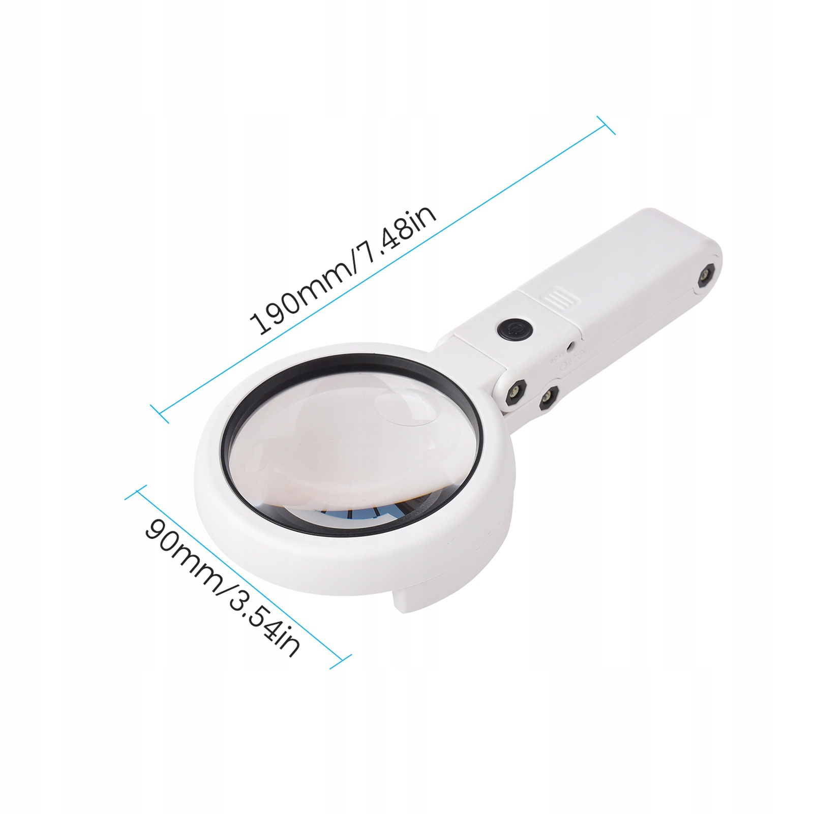 Liamba 5x 11x Multi -cels USB Handheld Desktop powiększające szkło z DP