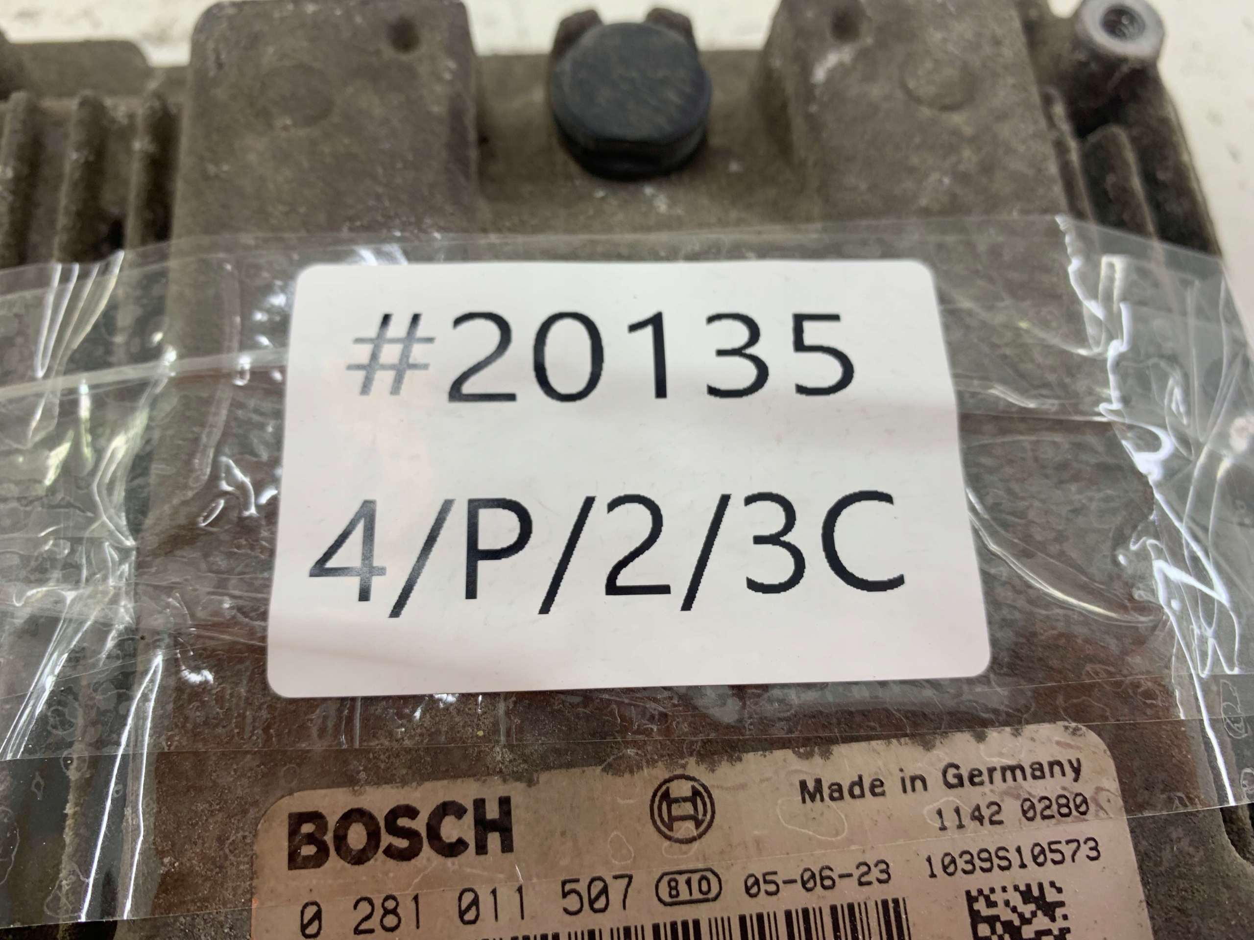 ALFA ROMEO 156 1.9 JTD control unit of the engine 55203143