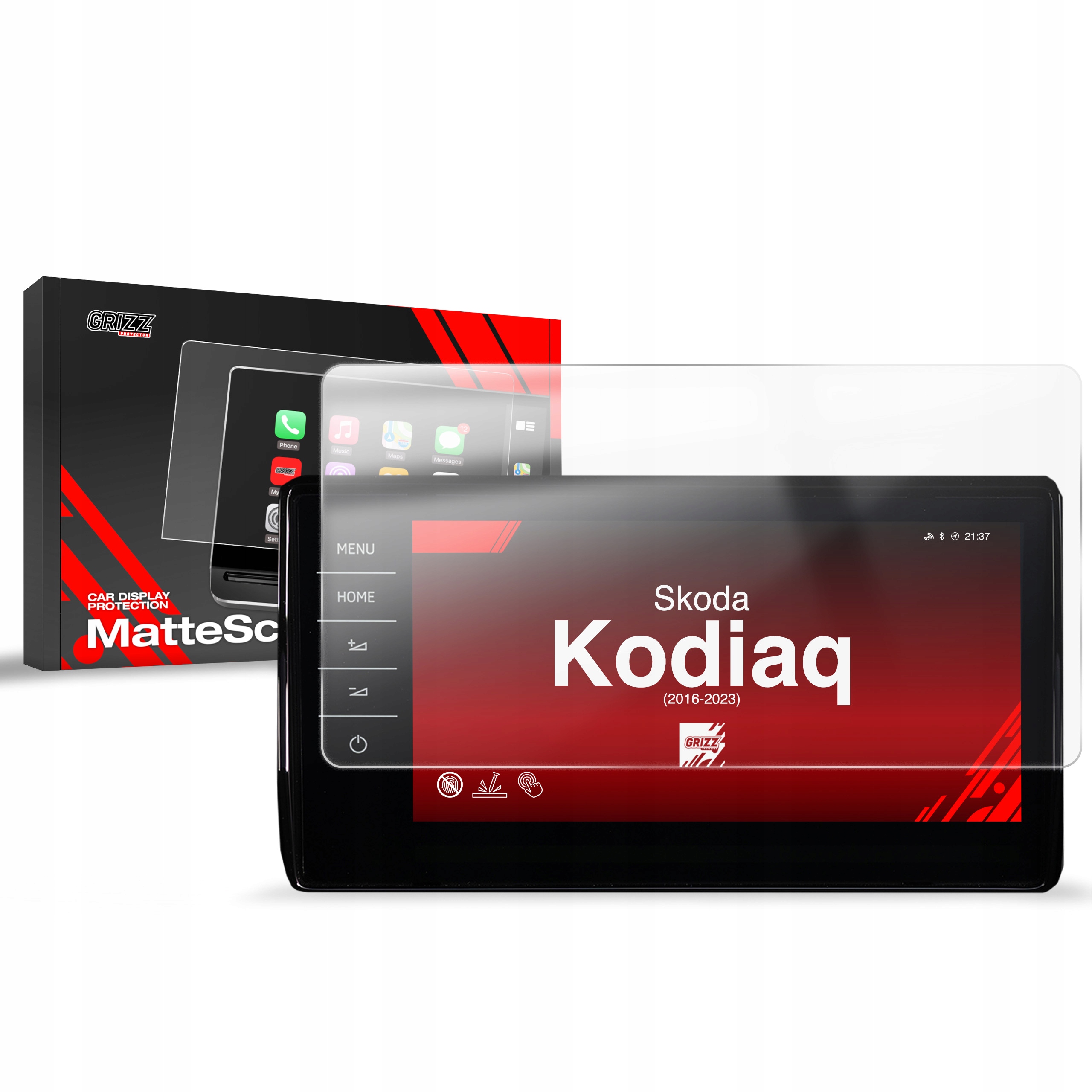 Folia Matowa do Skoda Kodiaq 9,2" Columbus (2016-2023)