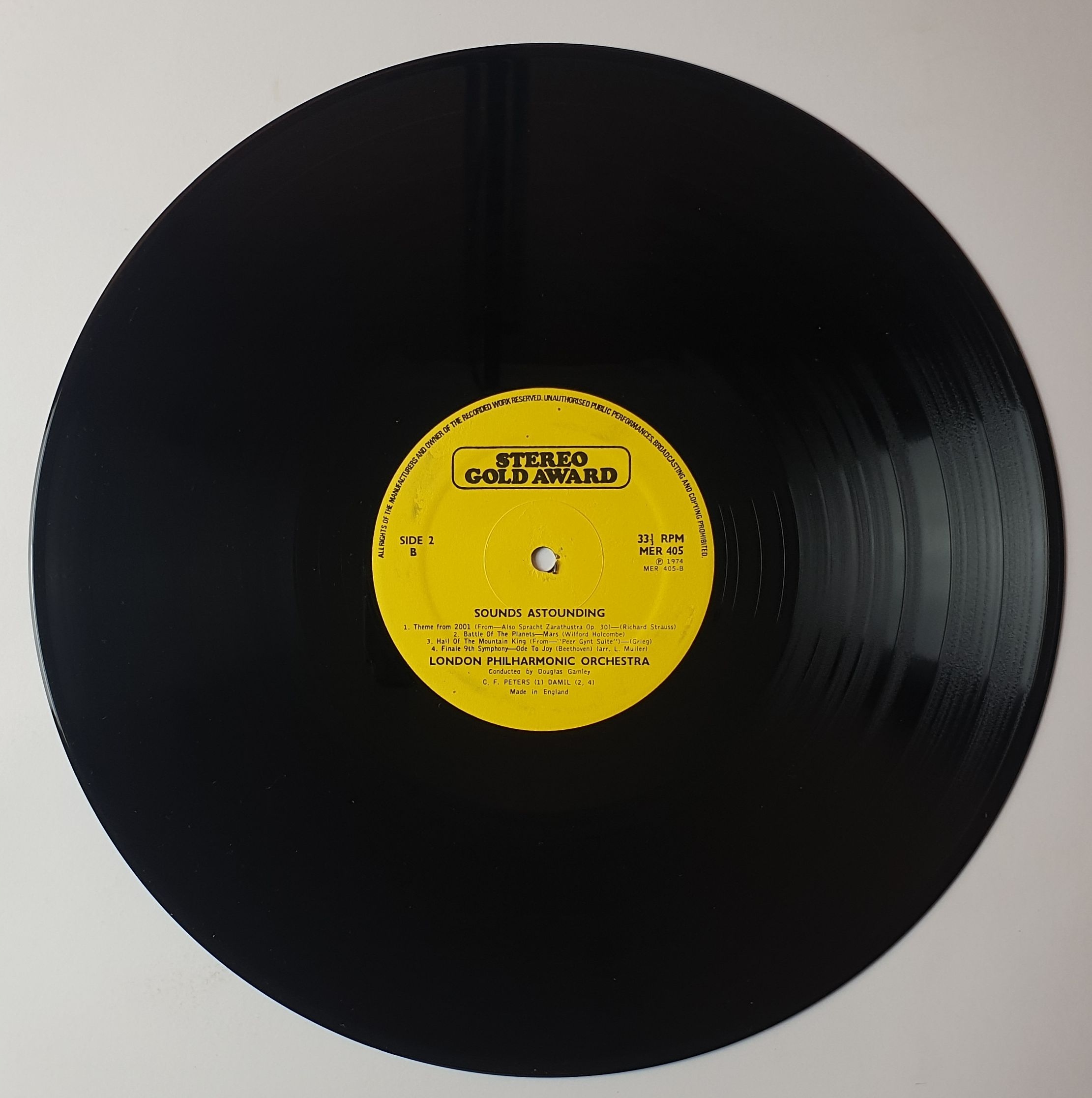 Winyl London Philharmonic Orchestra - Sounds Astounding 1974 VG Tytuł Sounds Astounding