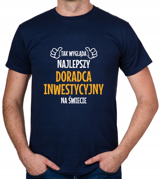 

koszulka Najlepszy Doradca Inwestycyjny prezent