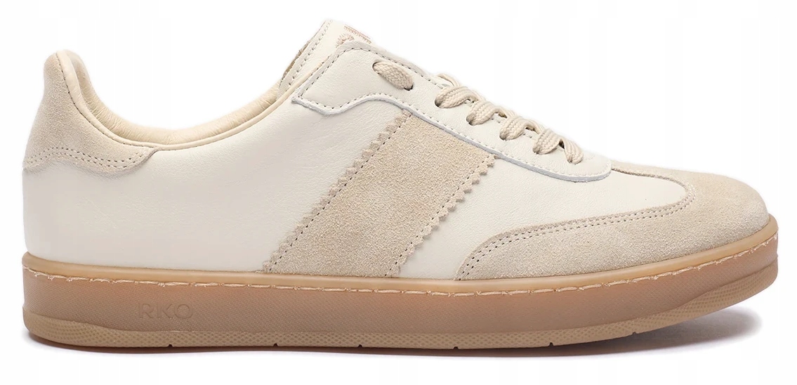 Krémové Sportovní Tenisky Dámské Kožené Boty Dámské Tenisky Ryłko 39