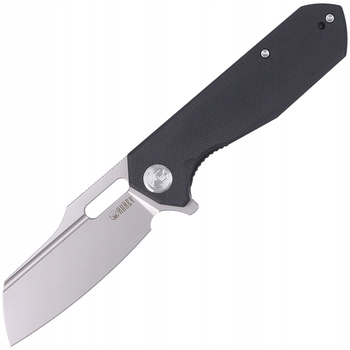 Nůž zavírací Kubey Atlas Black G10, Beadblasted 14C28N (KU328A)